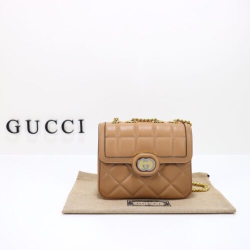 Gucci  Gucci Deco Double G Nude