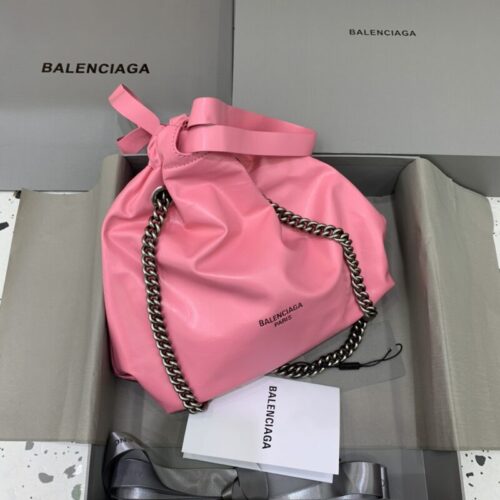 Balenciaga Crush Small Tote Pink