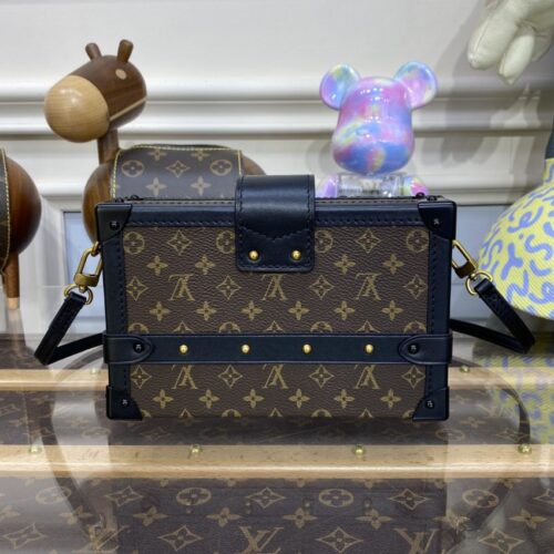 Alternative view of LV Petite Malle Dark Brown
