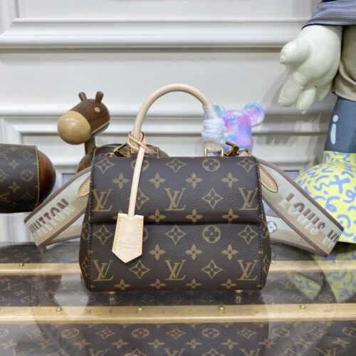 LV Cluny Mini Brown
