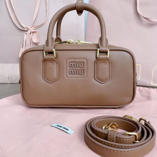 Miu Miu Arcadie Small Full Brown