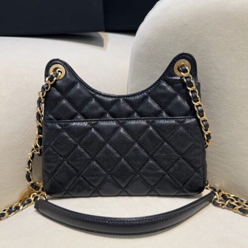 Alternative view of CHANEL 23c Hobo Small Black