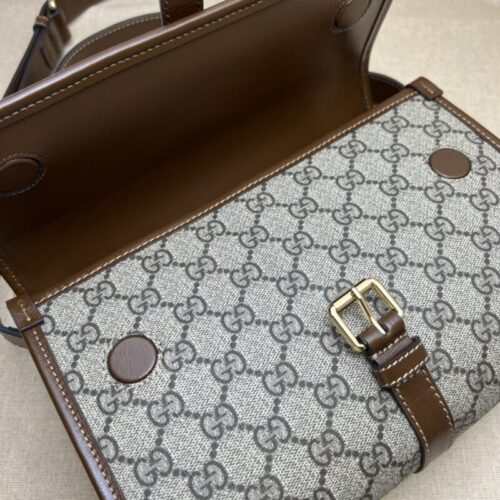 Alternative view of Gucci  GG messenger  Beige Canvas