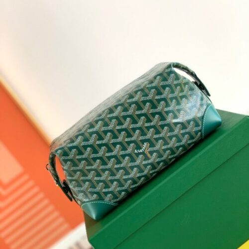 Goyard Toiletry Bag Green