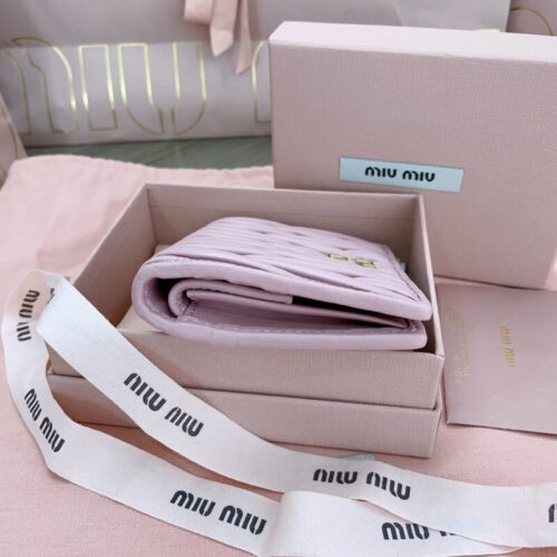 Alternative view of Miu Miu Pocket Wallet Pink