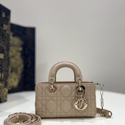 Dior Lady D-Joy Mini Bag Caramel