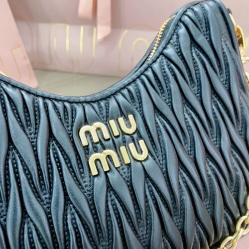 Alternative view of Miu Miu Matelassé Black