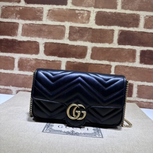 Gucci Matelassé  Mini Black