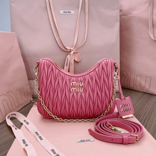 Miu Miu Matelassé Pink