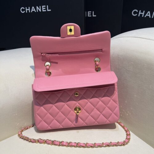Alternative view of CHANEL Classic Flap 23cm Pink