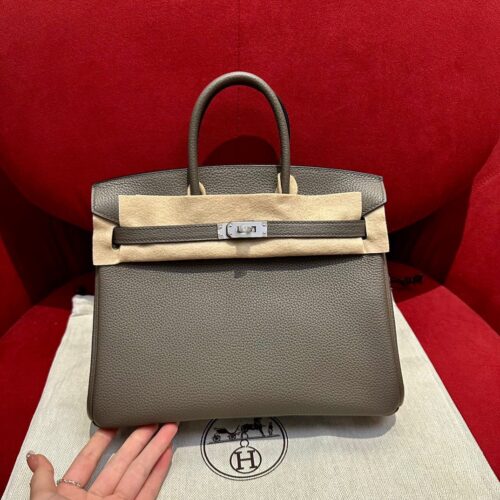 Hermes Birkin Pewter Gray Togo
