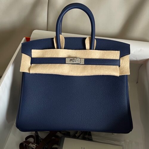 Hermes Birkin Sapphire Blue Togo