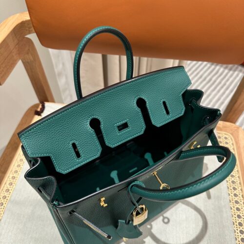 Alternative view of Hermes Birkin Peacock Green Togo