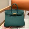 Hermes Birkin Peacock Green Togo