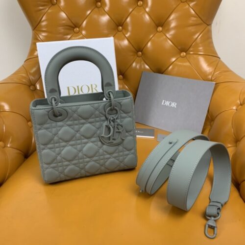 Lady Dior Matte Grey ABC