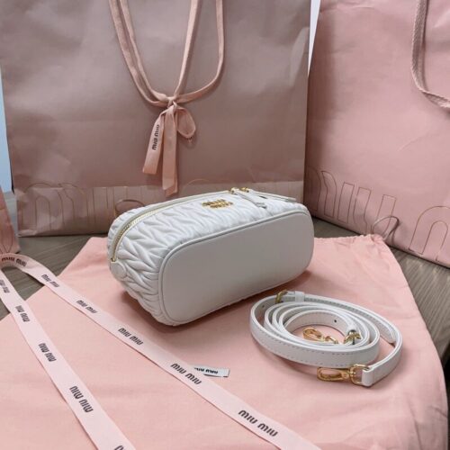 Alternative view of Miu Miu Cosmetic Bag White