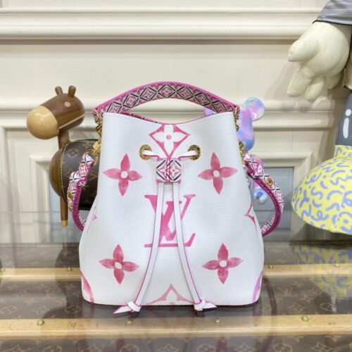 LV NeoNoe BB White Pink