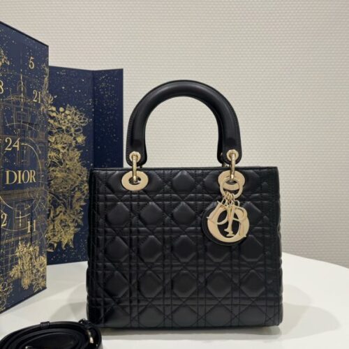 Lady Dior Large Black