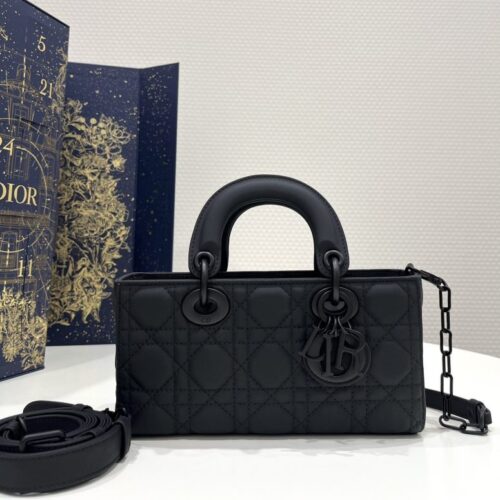 Dior Lady D-Joy Bag  Black Matte