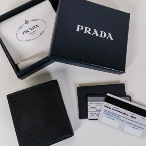 Alternative view of Prada Saffiano Short Wallet