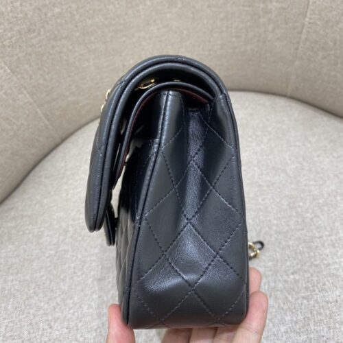 Alternative view of CHANEL Classic Flap 25cm Black Gold