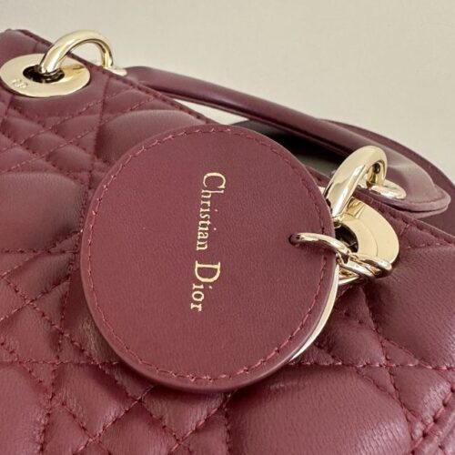 Alternative view of Lady Dior Bordeaux ABC