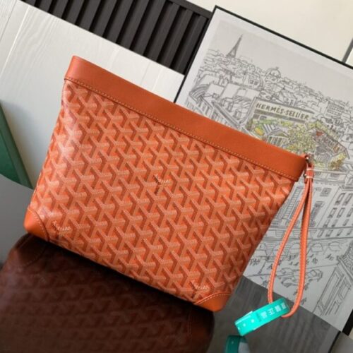 Alternative view of Goyard Conti Pouch Orange