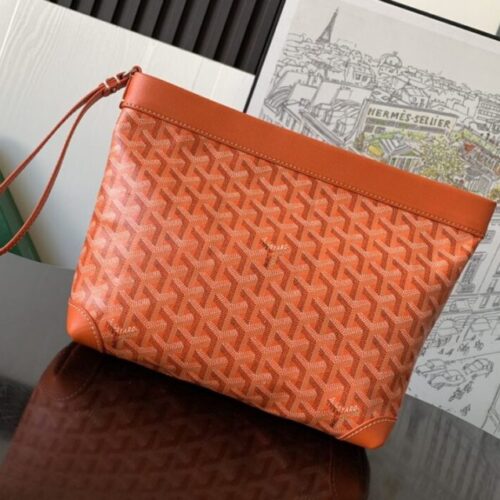 Goyard Conti Pouch Orange