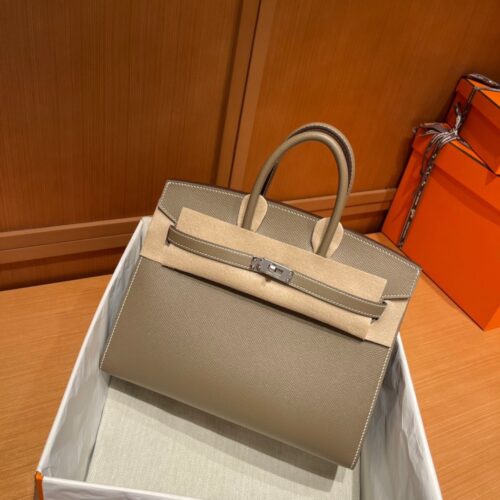 Hermes Birkin Epsom Elephant Grey