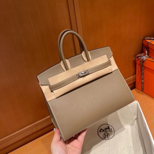 Alternative view of Hermes Birkin Epsom Elephant Grey