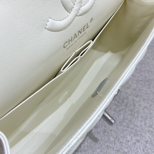 Alternative view of CHANEL Classic Flap 23cm White