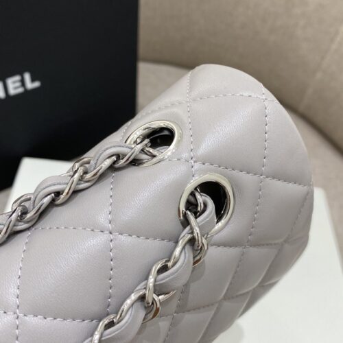 Alternative view of CHANEL Classic Flap 23cm Dove Grey