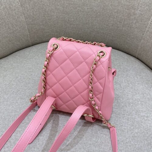 Alternative view of CHANEL 23A Backpack Small Pink