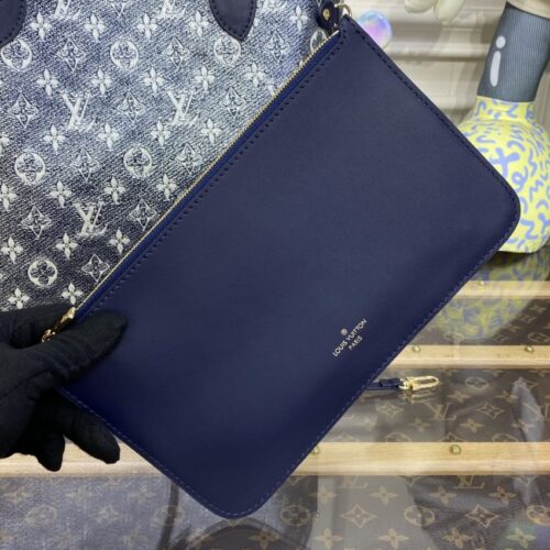 Alternative view of LV Neverfull MM Denim Blue