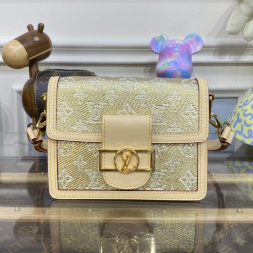 LV Dauphine Mini Tan