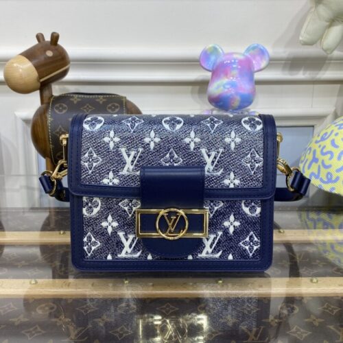 LV Dauphine Mini Blue