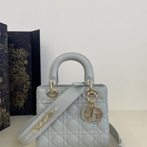 Lady Dior Sky Blue ABC