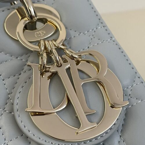 Alternative view of Lady Dior Sky Blue ABC
