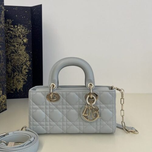 Dior Lady D-Joy Bag  Sky Blue