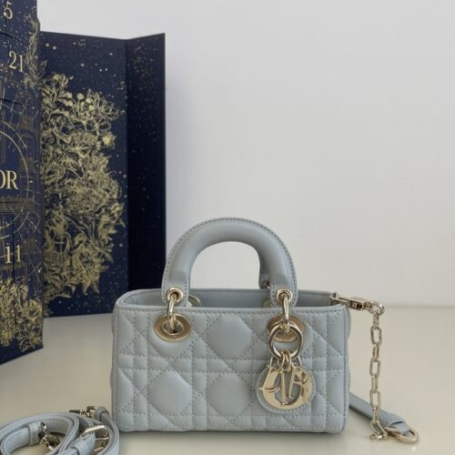 Dior Lady D-Joy Mini Bag Sky Blue