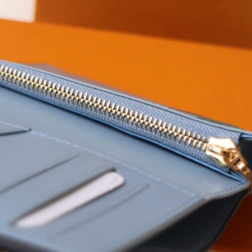 Alternative view of LV Vertical Compact Wallet Beige