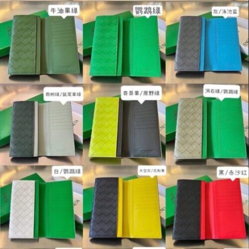 Bottega Veneta Folding Long Wallet