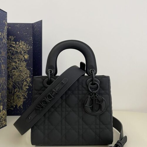 Lady Dior Matte Black ABC