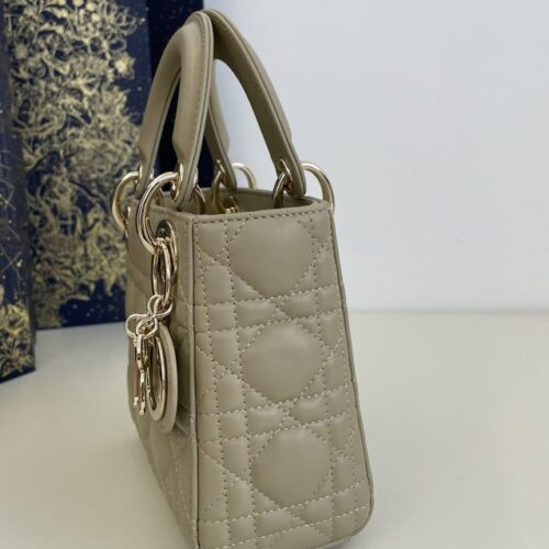 Alternative view of Lady Dior Mini Beige