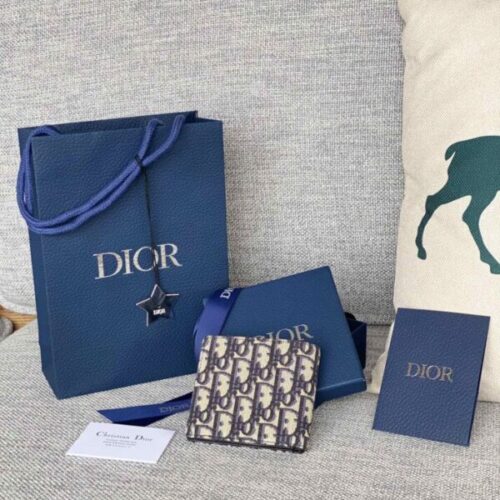 Dior Jacquard Wallet