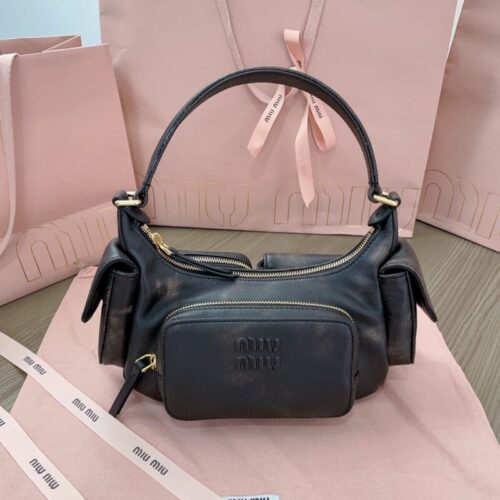 Miu Miu Nappa  Pocket Bag