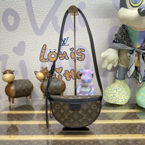 LV Moon Crossbody Brown