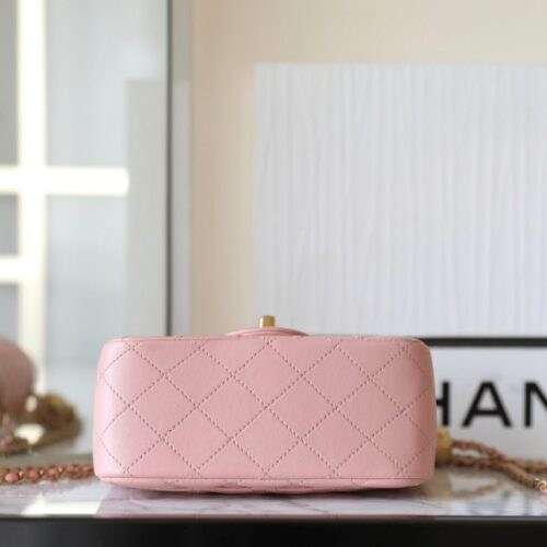 Alternative view of CHANEL CF 17cm Golden Ball Pink