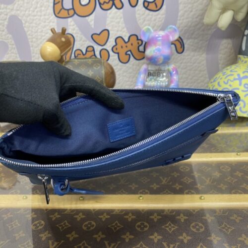 Alternative view of LV Takeoff Pouch Blue