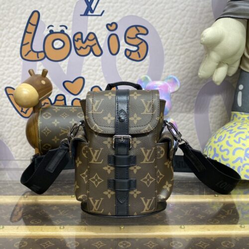 LV Nano Christopher Backpack Brown